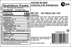 2.2 lb Triple Chocolate Espresso Beans – Decadent Snack for Parties & Halloween