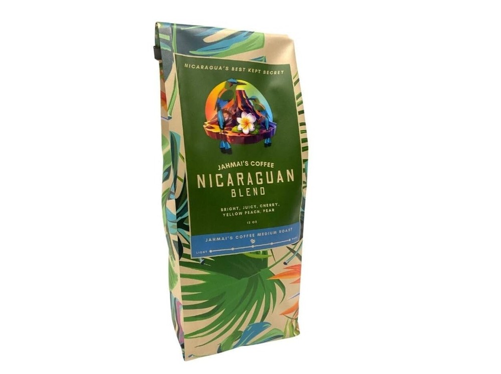 Jahmai’s Coffee Nicaraguan Medium Roast, Crafted from the Finest Caturra bean