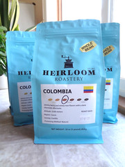 Heirloom Roastery Columbia Whole Bean Coffee 16 oz each (Lot of 5)
