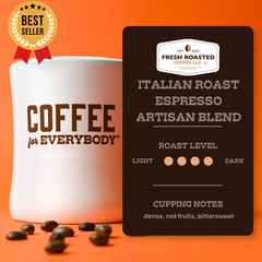 Italian Roast Whole Bean Coffee Dark Roast Kosher 2 lb 32 oz Bag