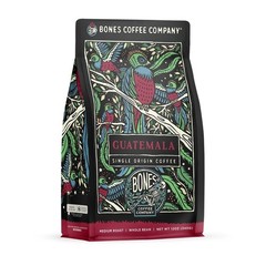 Bones Coffee Company Guatamela Single-Origin, Milk Chocolate, Citrus and…