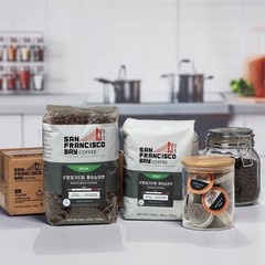 Decaf French Roast Whole Bean Coffee – 2LB Swiss Water Decaffeinated