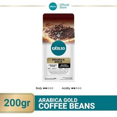Excelso Arabica Gold Whole Bean Coffee 200g | Premium Indonesian Arabica