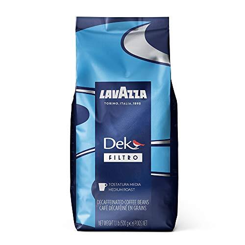 Lavazza Decaf Dark Espresso Roast Whole Bean Assorted Flavor Names , Sizes