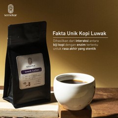 500g Luwak Coffee Arabica Gayo 100% Wild Civet Whole Beans Coffee Roasted