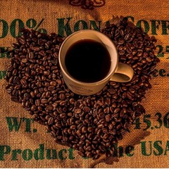 Hawaiian Queen Coffee – 100% Kona Coffee – Private Reserve Whole Beans Full City