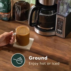 Starbucks Ground Coffee, Medium Roast 6 Pack (12 oz each), Decaf Pike Place