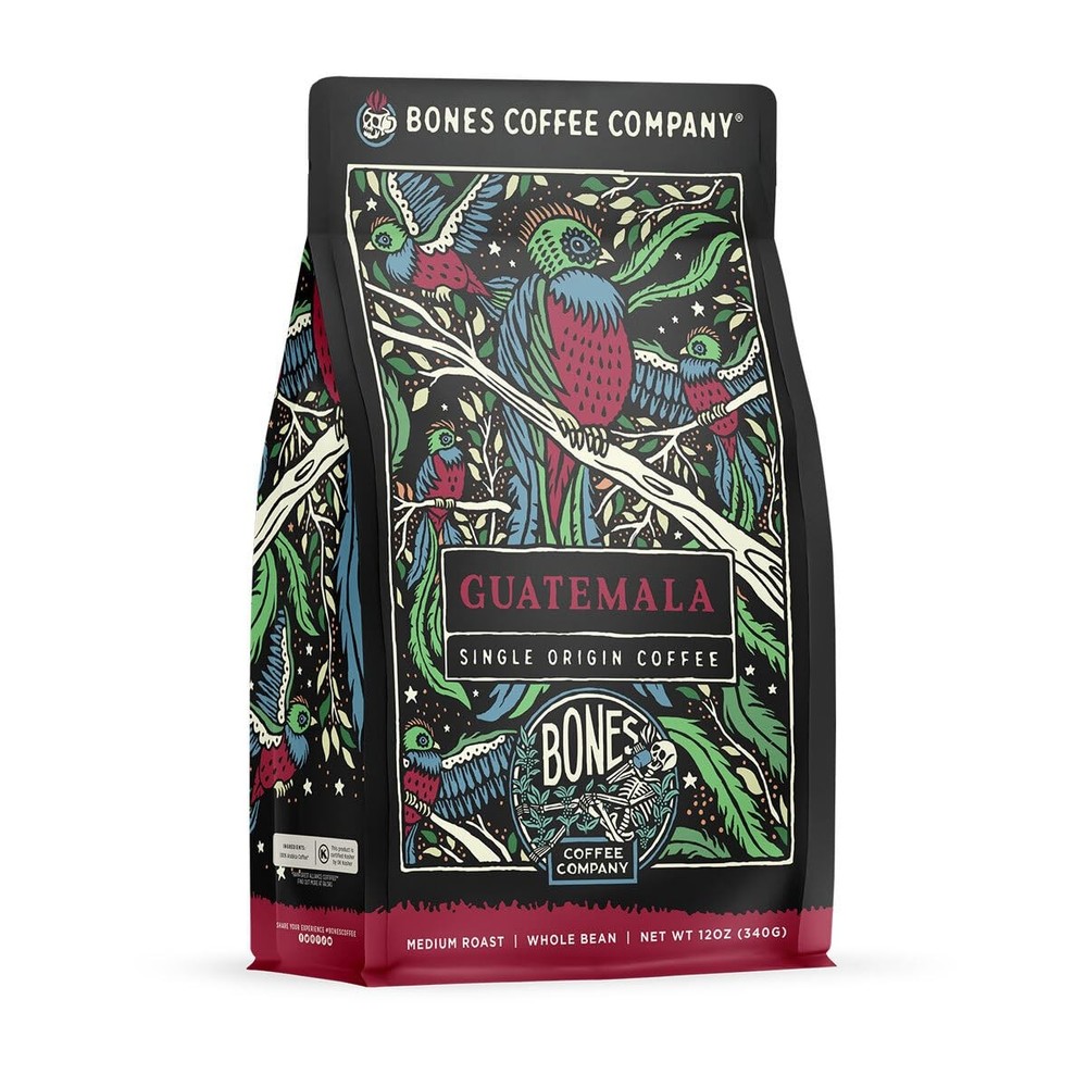 Bones Coffee Company Guatamela Single-Origin, Milk Chocolate, Citrus and…