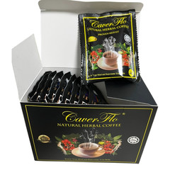 CaverFlo Natural Herbal Instant Coffee for Men Stamina 1 Box EXP 07/27 Free Ship