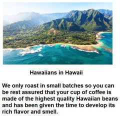 1lb 100% Kona Coffee Whole Bean Extra Fancy NOT Dark Roast FRESH SIMPLY THE BEST
