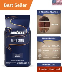 Super Crema Coffee: Arabica & Robusta Blend, Perfect for Espresso Lovers