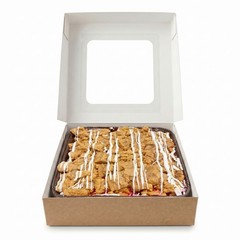 Carlotta’s Bakery Authentic New York Crumb Coffee Cakes (22 Oz, Raspberry)