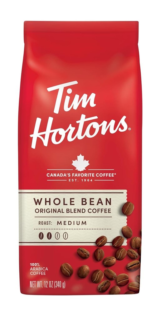 Whole Bean Original Medium Roast Coffee Made W/ 100% Arabica Beans 12 Ounce Bag