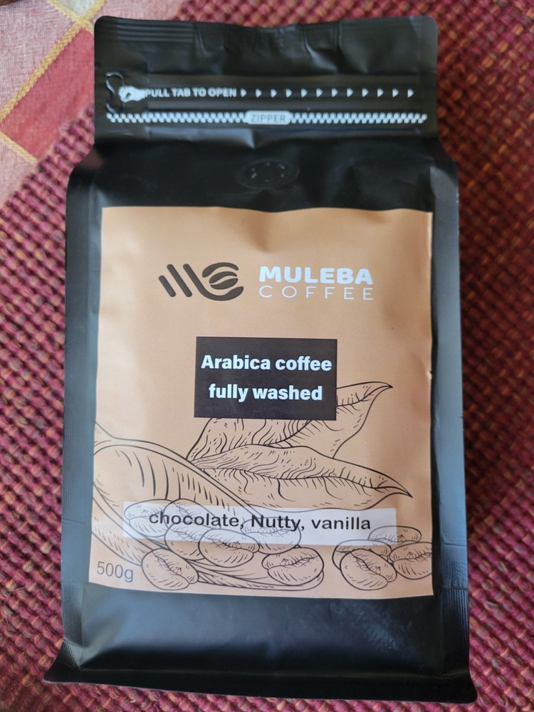 Muleba Coffee Arabica Medium Roast Beans Rich Aroma from Kenya 500g/17.6oz