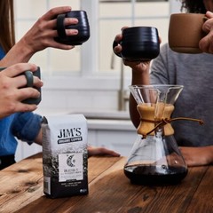 Jim?s Organic Coffee Witches Brew Whole Bean Very Dark Roast 11 oz Bag