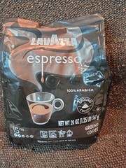 Lavazza Espresso 5/10 Intensity Whole Bean Coffee-1.25 lbs. BB-09/27 (E6)
