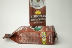 ETHIOPIAN YIRGACHEFFE Whole Beans coffee, medium roast, single origin,100% Ar…
