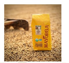 2 X Mayorga Café, USDA Organic, Dark Roast Whole Bean Coffee, 2lb Each, EXP 5/27