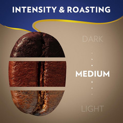 Super Crema Whole Bean Coffee, Medium Espresso Roast, Arabica and Robusta Blend,