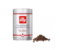 Illy Classico Whole Bean Coffee Medium Roast 8.8oz-EXP 12/2024-12 PK-GREAT PRICE