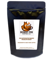 Decaffeinated | Medium Specialty Decaf Roast | Fresh Roasted | Desert Fox Coffee