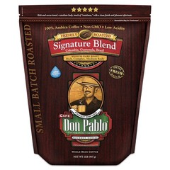 2LB Cafe Don Pablo Gourmet Coffee Signature Blend – Medium-Dark Roast Coffee…