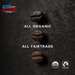 Coffee, Smart Ass, Medium Roast, Whole Bean, 10 Oz