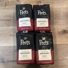 8 Pounds Peet’s Major Dickason’s Blend Dark Roast Whole Beans
