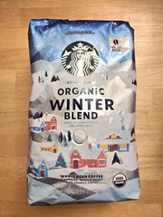Starbucks ORGANIC Winter Blend Whole Bean 100% Arabica Coffee, 40 OZ 2.5 LB New
