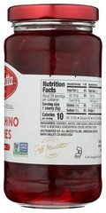 Maraschino Cherries With Stems By Mezzetta 11 Oz Juice 6 Pack