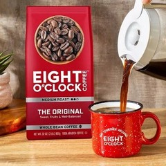 2pk Eight O’Clock Whole Bean Coffee, The Original (40 oz.) Each Pack