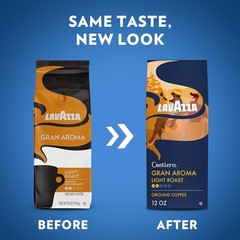 Lavazza Costiera Gran Aroma Ground Coffee 6 Bags of 12 Ounce (Pack 6)