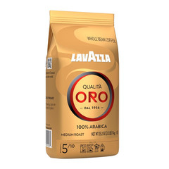 Qualitã Oro Whole Bean Blend, Medium Roast, 2.2 Pound (Pack of 1) ,100% Arabica,