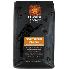Medium Roast Whole Bean Coffee, Southern Pecan Blend, Lb