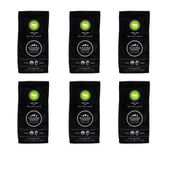Dark Roast Whole Bean Coffee, Certified Organic & Fairtrade, 10 oz (Pack of 6)