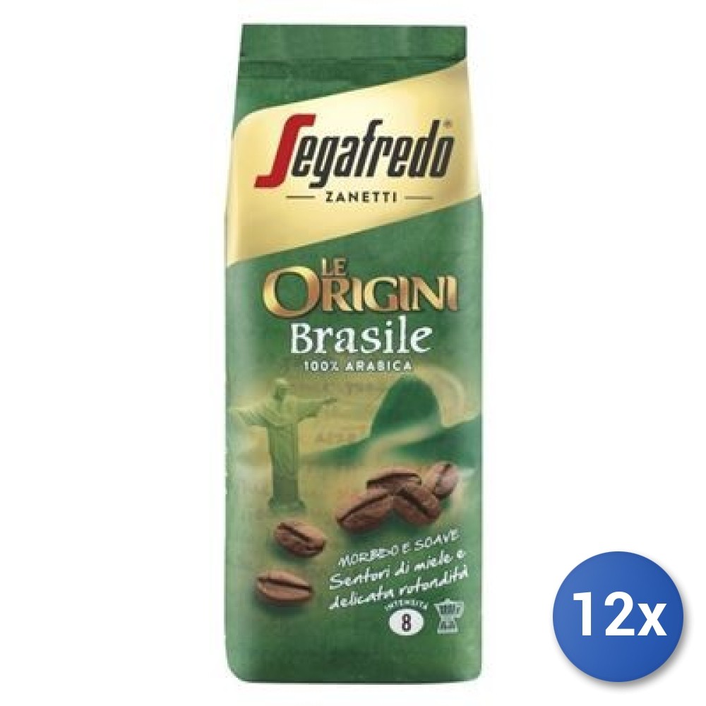 12X Multipack Segafredo Coffee Origins 250G Brazil Grind