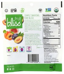 Organic Fruit Bliss Dried Medley Apricots Plums Figs 5 Oz Pouch 6 Pack