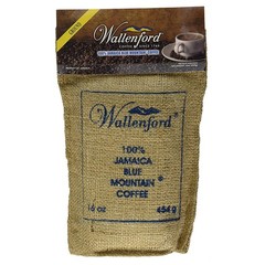Wallenford 100% Jamaica Blue Mountain Coffee Roasted and Ground Coffee 16oz