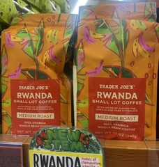 2 X Trader Joe’s Rwanda Small Lot Coffee 12 oz Each Pack LIMITED