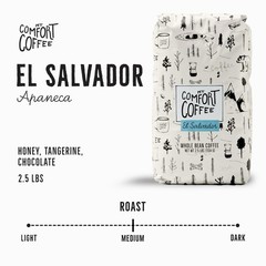 El Salvador Medium Roast 2.5lb – Flavor Notes of Honey Tangerine & Chocolate …