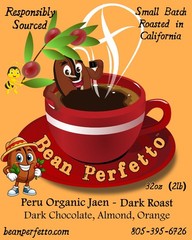 Peru Organic Jaén G1 Washed Coffee Beans Dark Roast to order 2 lb Whole Bean