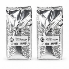 Pear’s Hazelnut Whole Bean Coffee | Pack of 2 | 2.5 lb | Brenmar