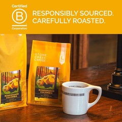 Stone Creek Coffee Light Roast Whole Bean Coffee – 2 LB Pack of 1