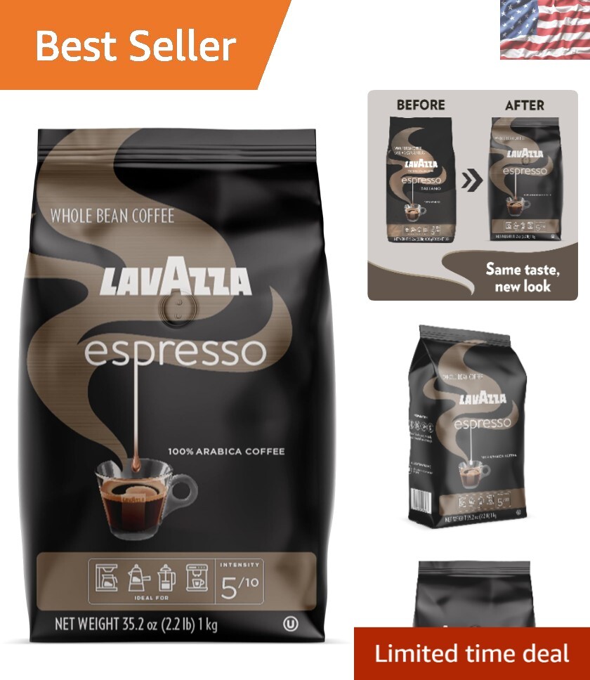Artisan Espresso Blend – 2.2 lb Whole Beans, Medium Roast, Fruity & Floral Notes