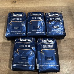 Super Crema Espresso Medium Roast Whole Bean Coffee, 2.2-Pound Bag 5-Pack