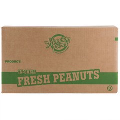 Hampton Farms Roasted Unsalted In-Shell Peanuts 25 lb. WS-113PNUT20270
