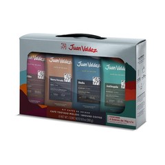 Juan Valdez Coffee of Origin Colombian Ground Coffee – Kit x 4 Sachets 280 g