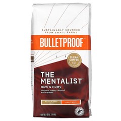 Coffee, The Mentalist, Whole Bean, Medium-Dark Roast, 12 oz (340 g)