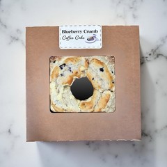 Carlotta’s Bakery Round Coffee Cakes (24 Oz, Blueberry Crumb)