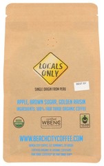 Locals Only Single Origin Peru Whole Bean Coffee 12 Oz By Beach City 12 Pack